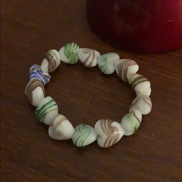 Murano hand blown glass erimish bracelet - Picture 4 of 16